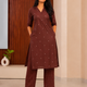 Belgium Chocolate Trending Kurti Set With Pent