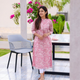 Pink Rose Cotton Kurti