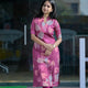 Rosy Bloom Cotton Printed Kurti