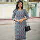 Ragga Printed Cotton Straight Kurti